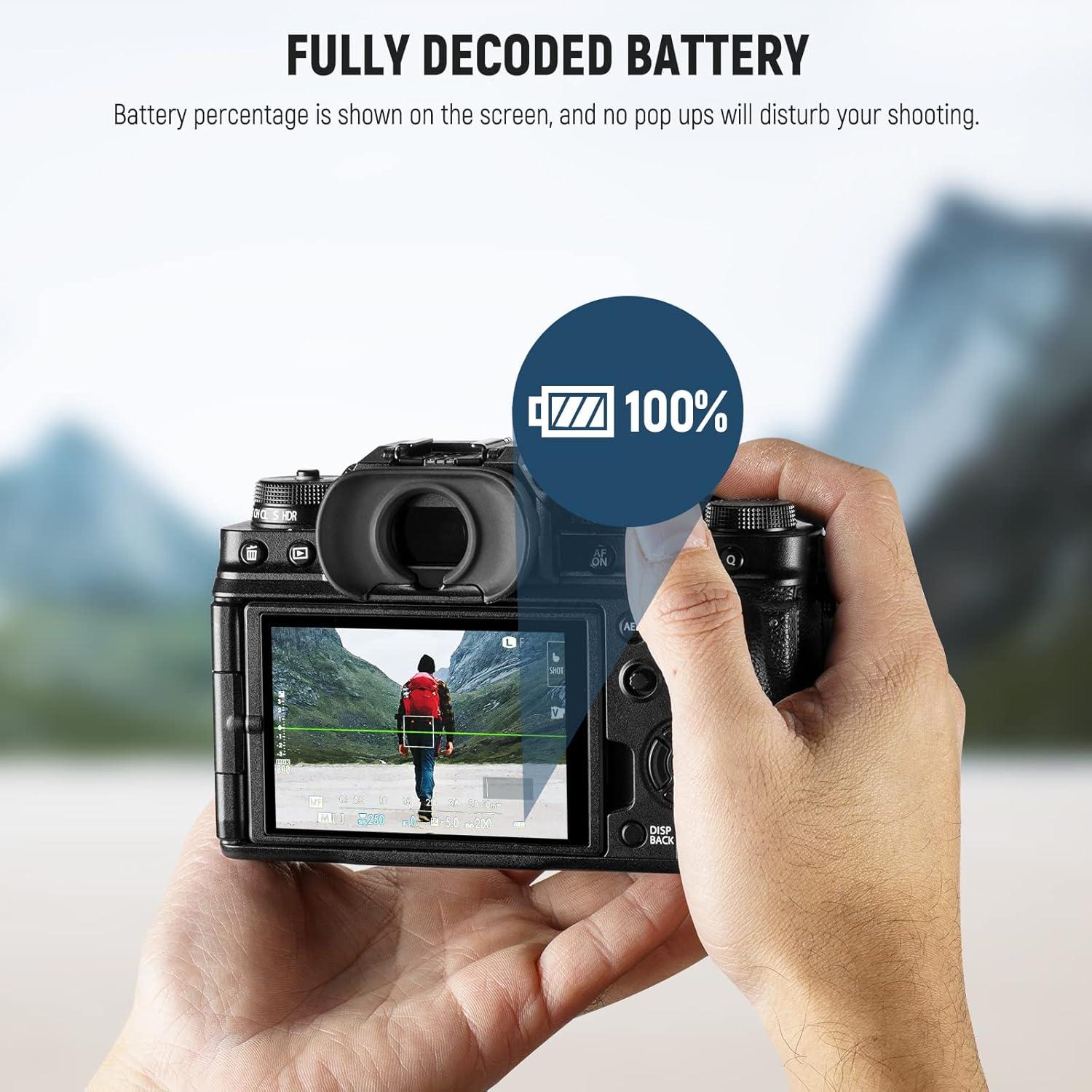 Batería Neewer NP-W235 2400mAh para Fujifilm