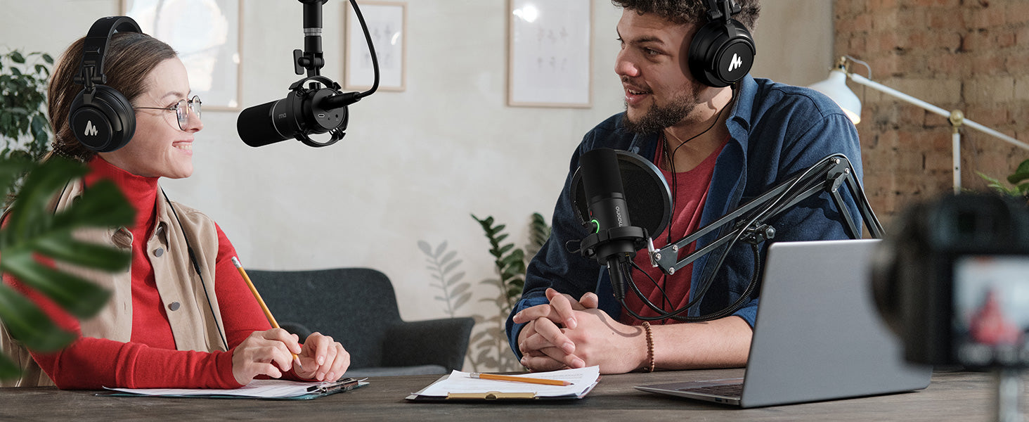 Microfono Dinamico Maono PD200X XLR-USB Para Podcast