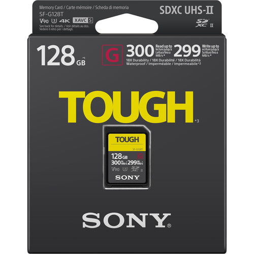Tarjeta de memoria Sony SDXC UHS-II SF-G TOUGH Series 128 GB