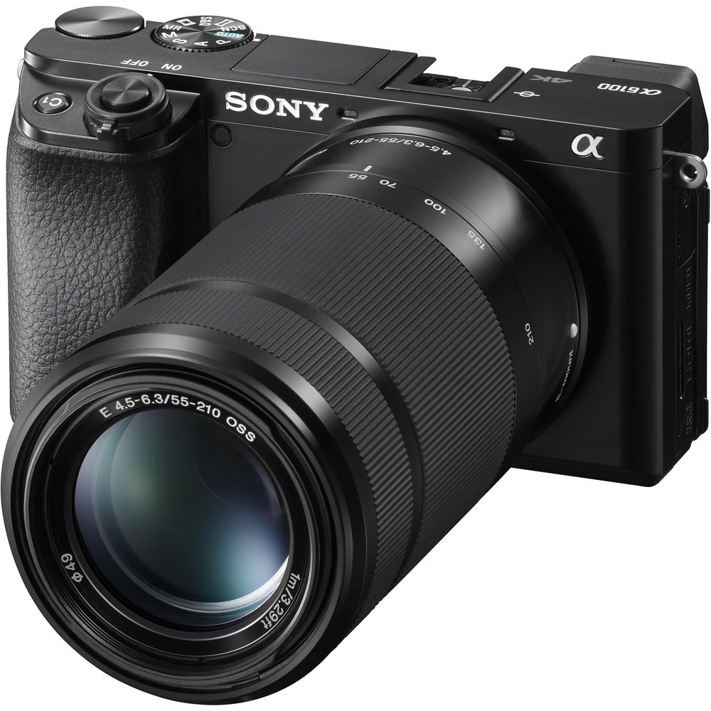 Cámara Sony A6100 + Lentes 16-50mm Y 55-210mm