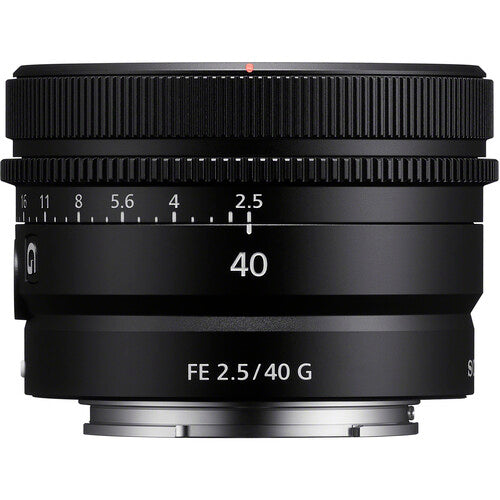 Lente Sony FE 40mm f/2.5 G