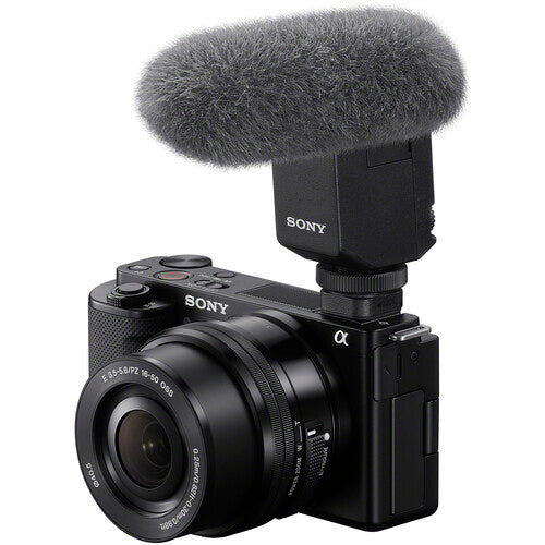 Micrófono tipo cañón compacto Sony ECM-B10 para cámara