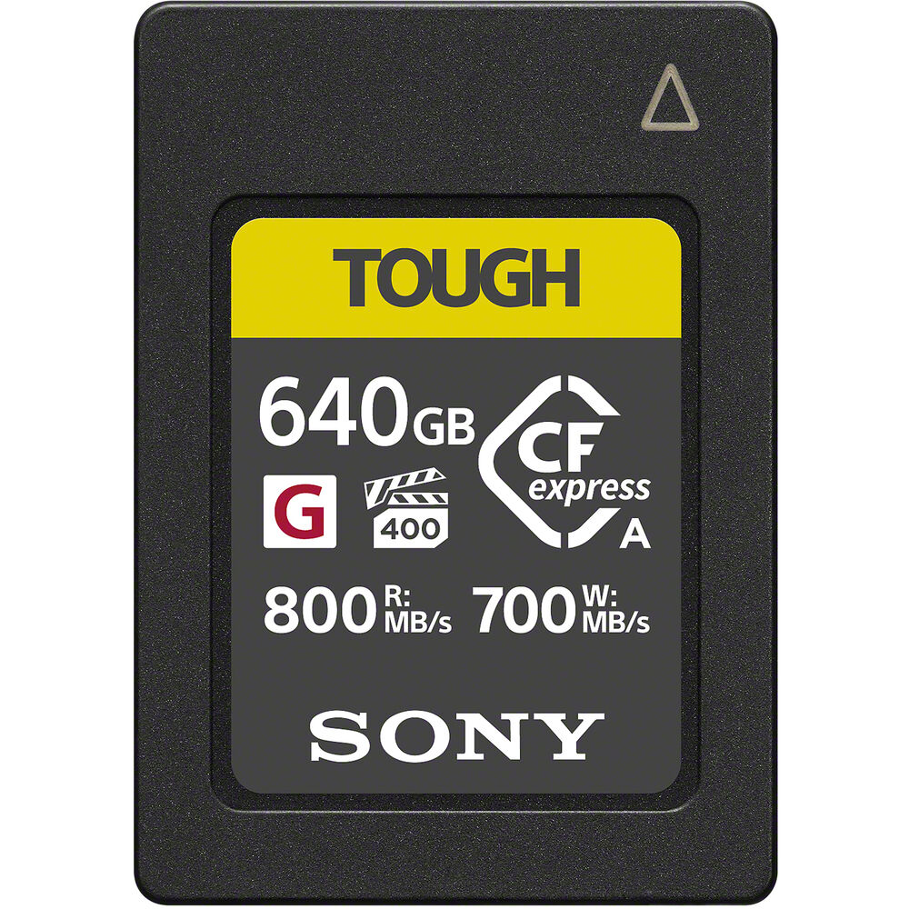 Tarjeta de memoria Sony CFexpress tipo A TOUGH de 640 GB