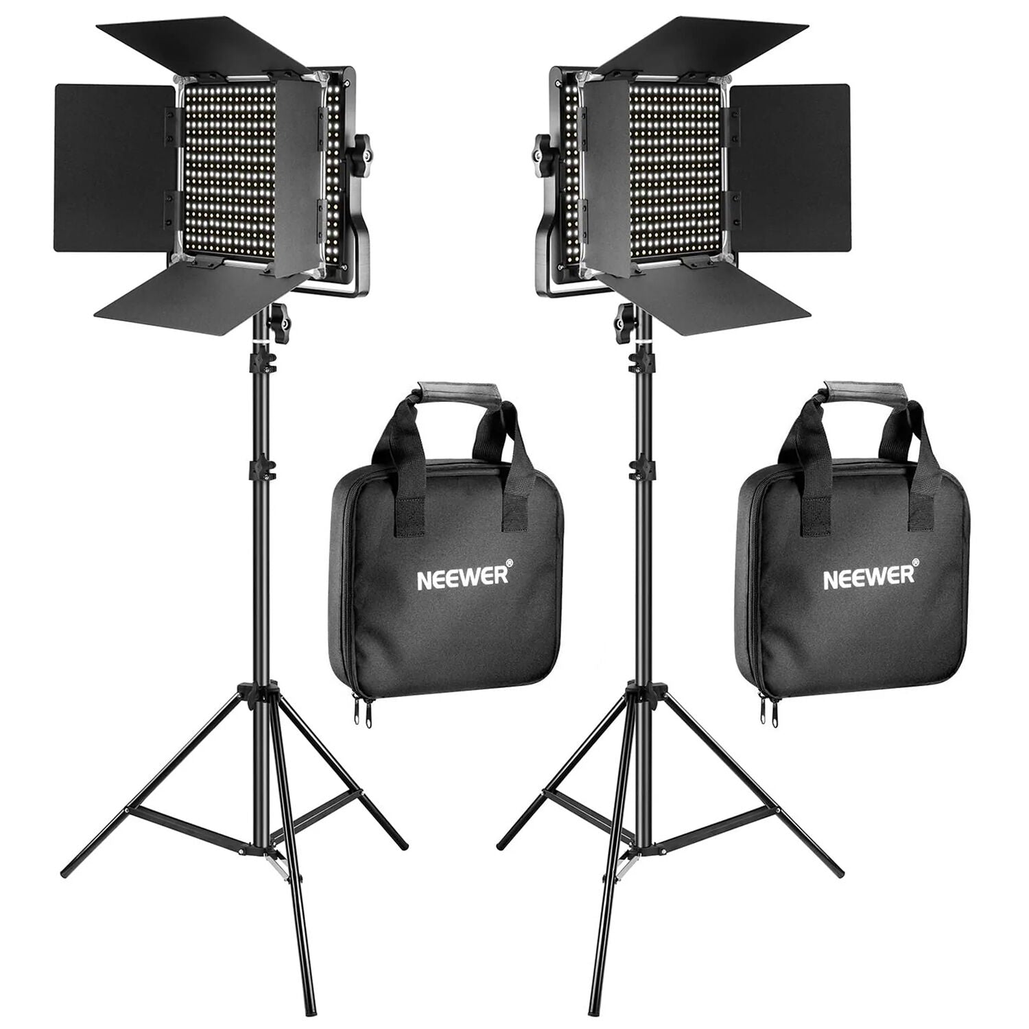 Kit LED Bicolor Neewer NL660 con 2 Luces con Soportes