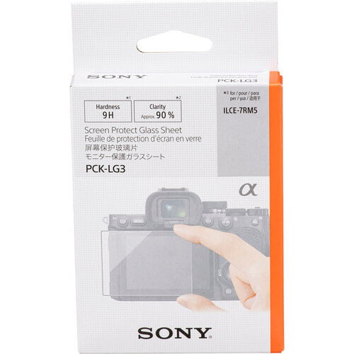 Protector de pantalla de vidrio Sony PCK-LG3 para cámaras