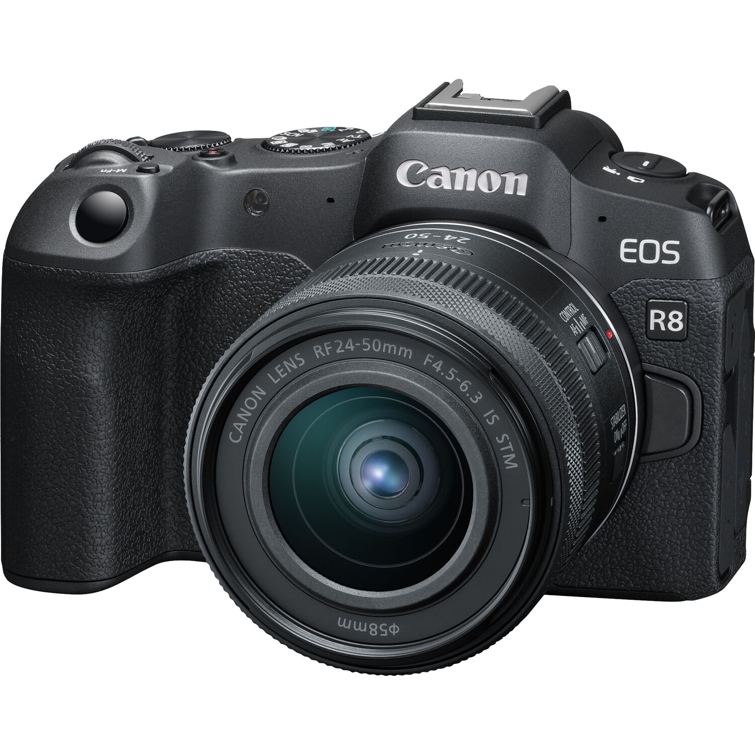 Cámara Canon Mirrorless EOS R8 Con Lente 24-50 STM
