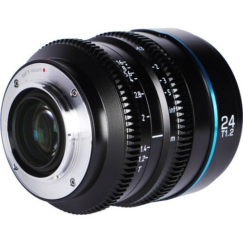 Lente Cine Sirui Night Walker 24 mm Negro con Montura 4/3