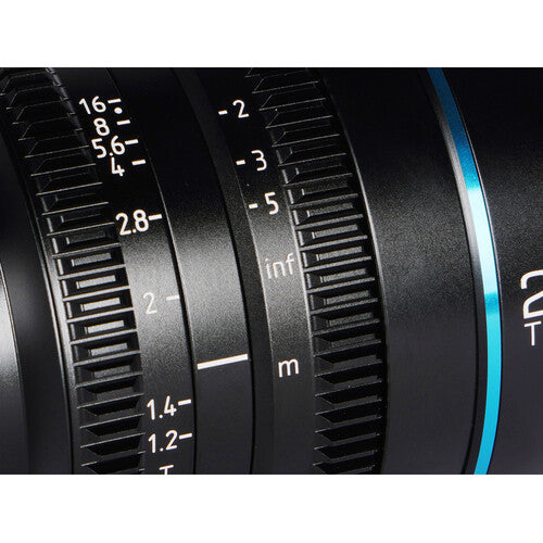 Lente Cine Sirui Night Walker 24mm Gris con Montura Sony E
