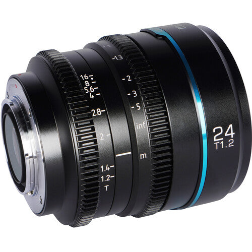 Lente Cine Sirui Night Walker 24 mm Negro con Montura Leica