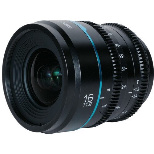 Lente Cine Sirui Night Walker 16 mm Negro con Montura 4/3