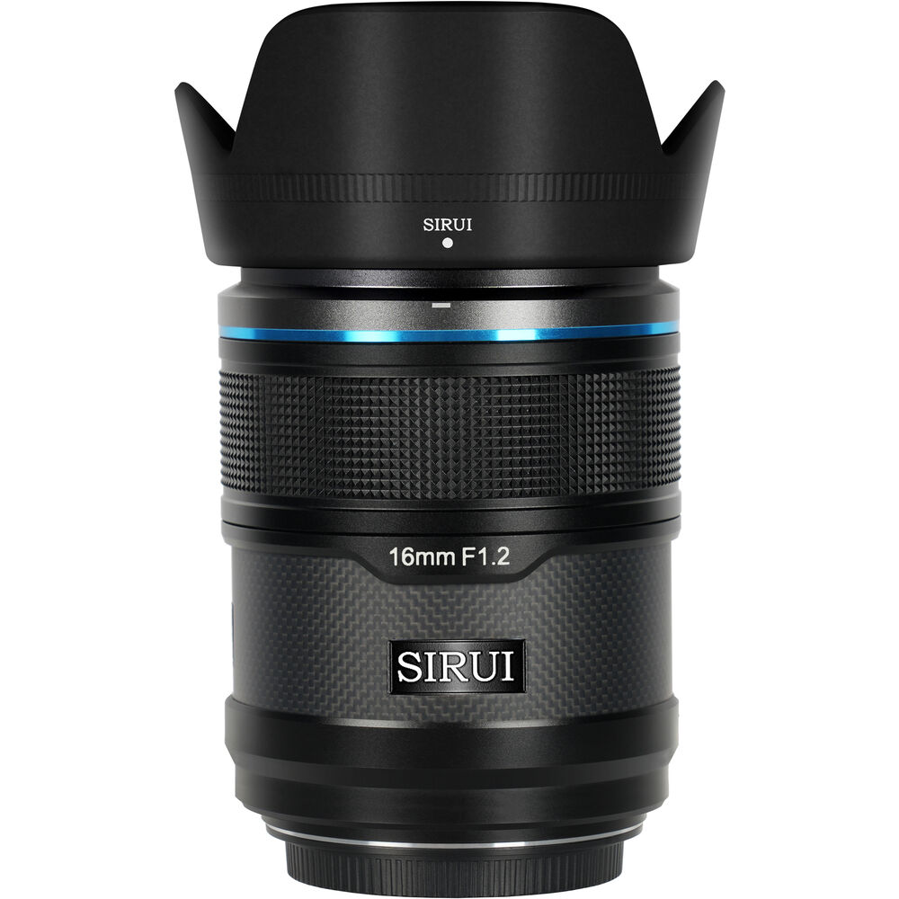Lente Sirui 16 mm f/1.2 Autoenfoque con montura FUJIFILM X