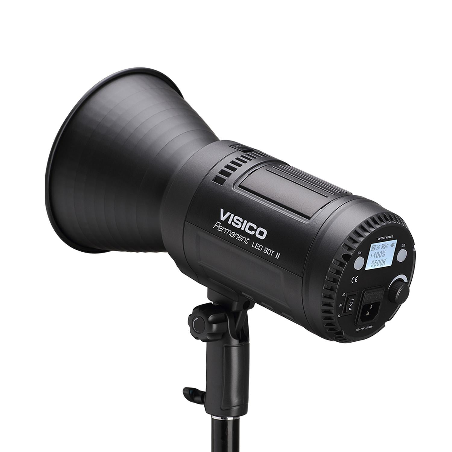 Cañón Led Visico Led-80T II Montura Bowens