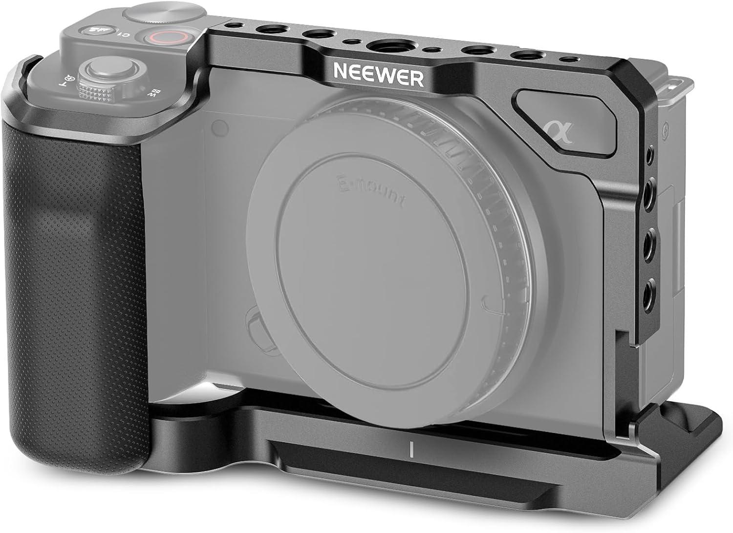 Jaula Neewer CA003S para Sony ZV-E10 con Empuñadura