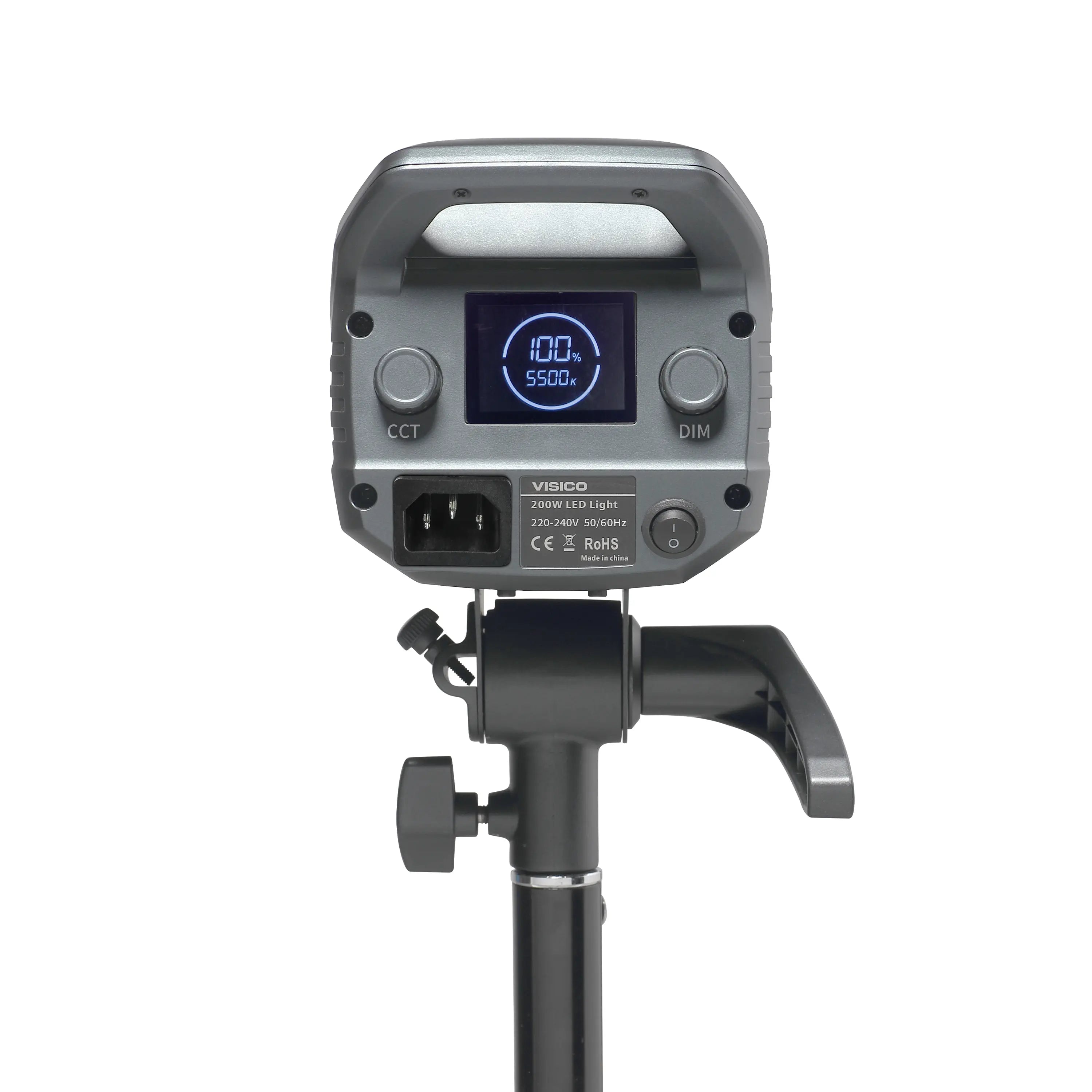 Cañon Led Visico LED-200GA 2700K a 6500K Bicolor