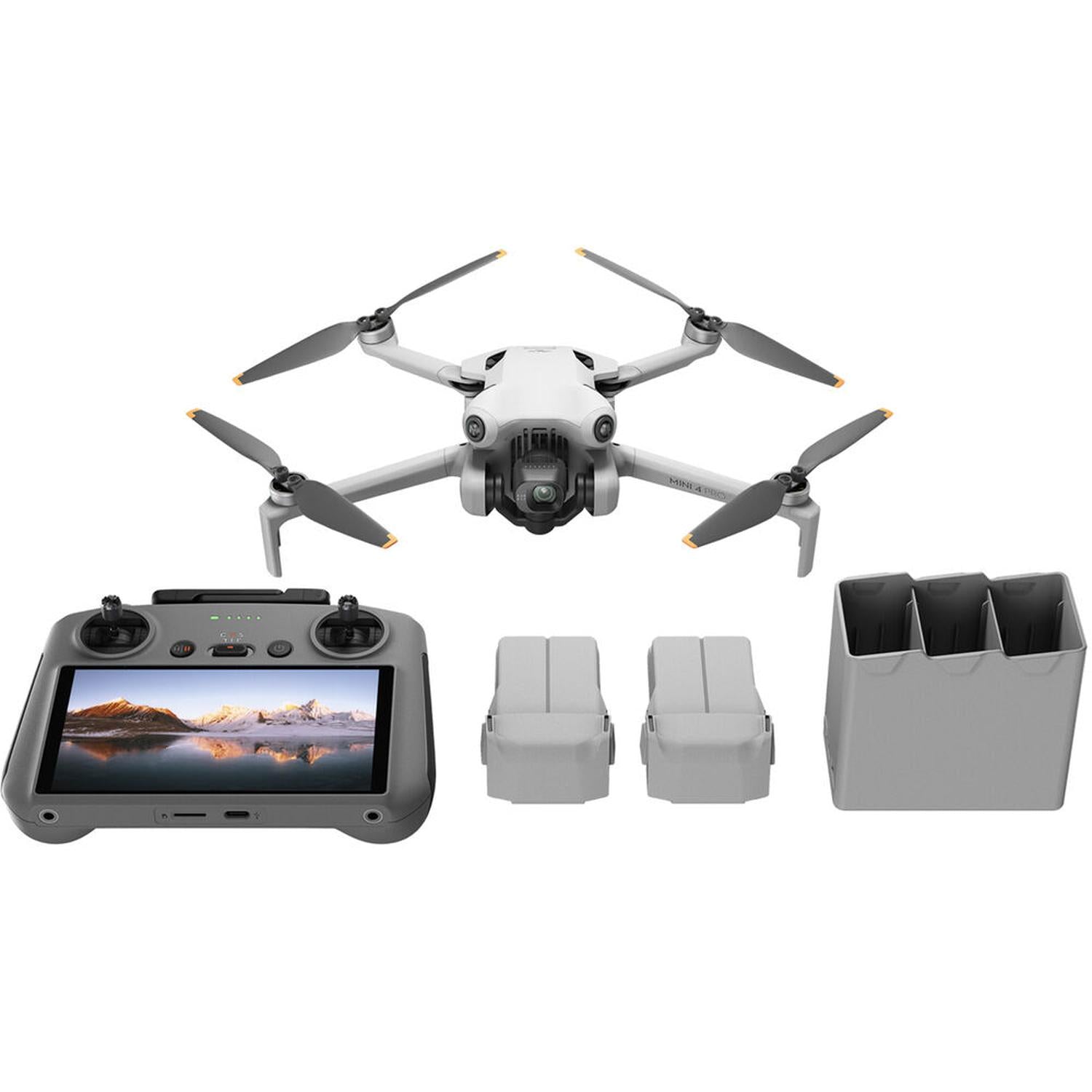 Drone DJI Mini 4 Pro - Fly More Combo Plus (DJI RC 2)