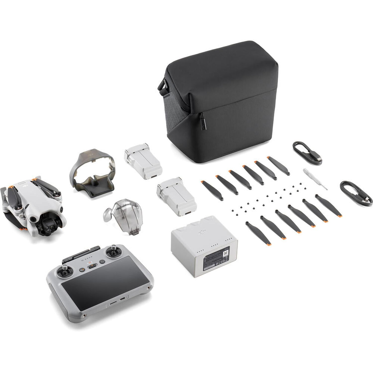 Drone DJI Mini 4 Pro - Fly More Combo Plus (DJI RC 2)