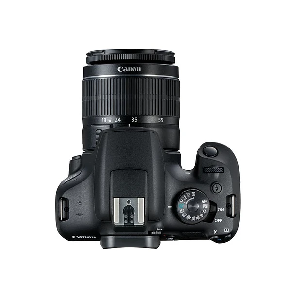 Canon Rebel T7 + Lente EF-S 18-55mm F/3.5-5.6 IS II