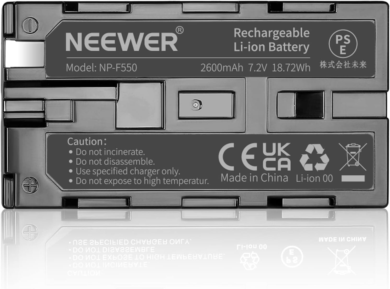 Batería de repuesto Neewer 2600mAh para Sony NP-F550/570/530