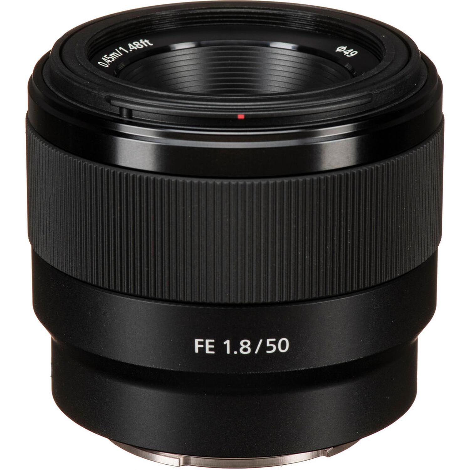 Lente Sony FE 50mm f/1.8 Montura E