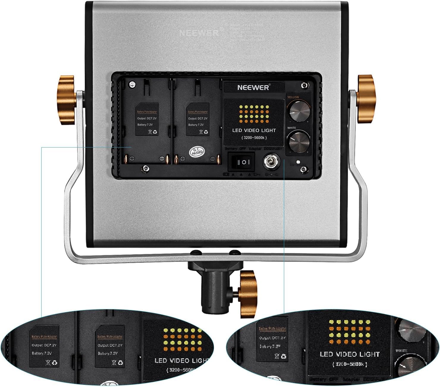 Panel Led Neewer NL480 - Bi-Color