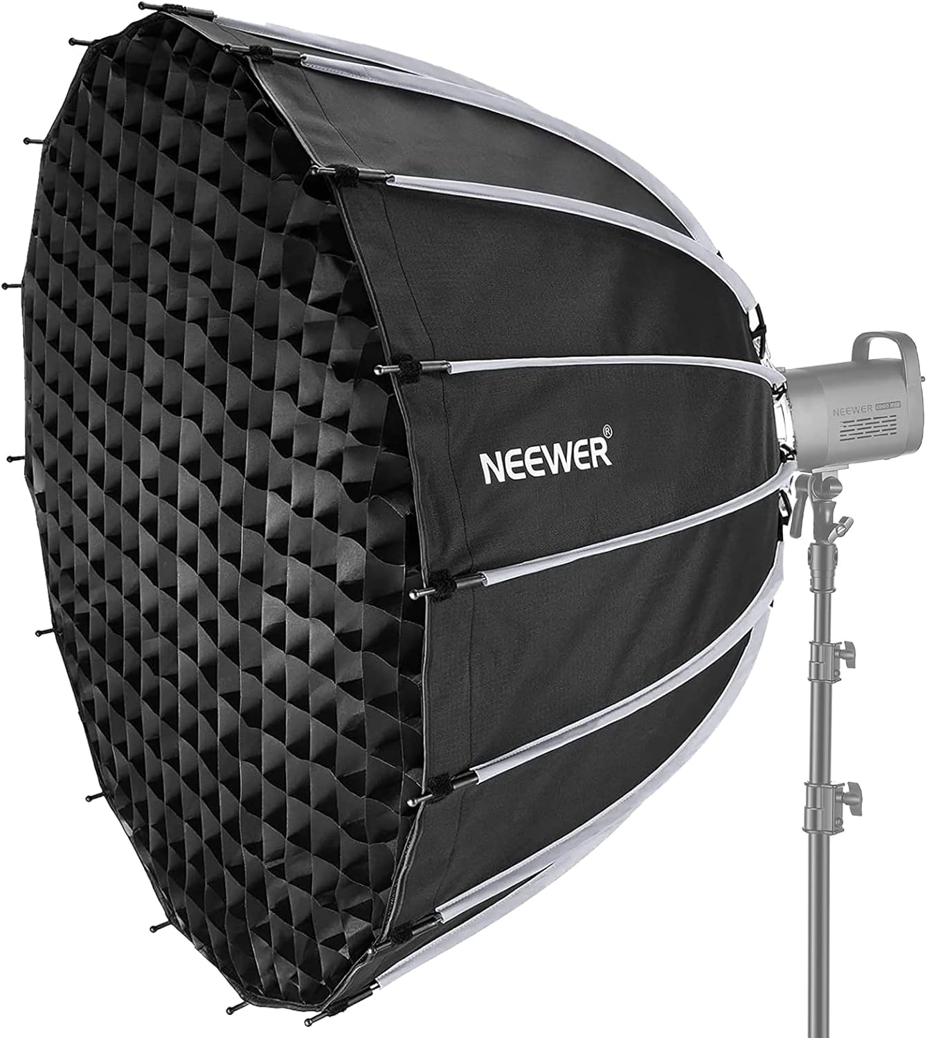 Softbox Parabólico Neewer de 120 cm con Grid