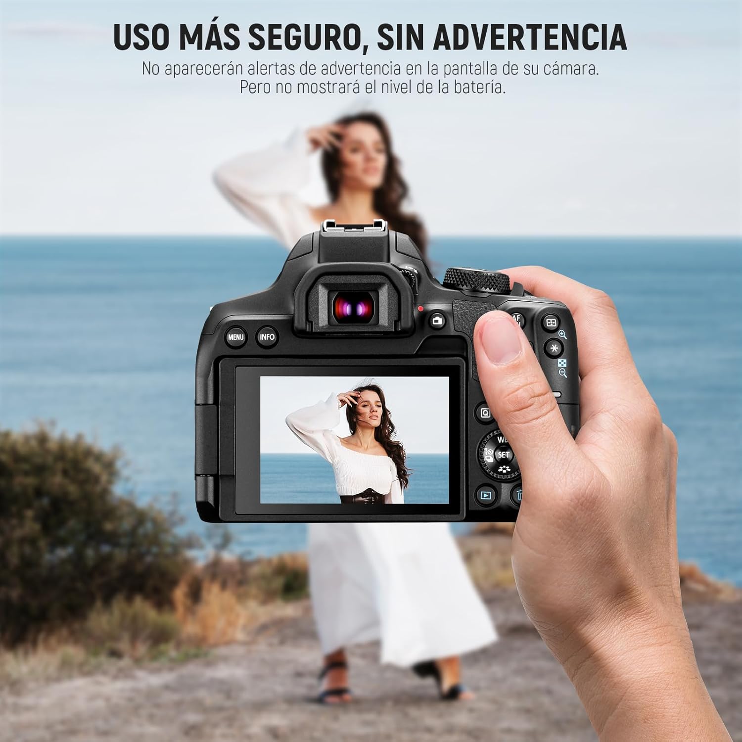 Batería USB-C Recargable Neewer LP-E17 7.4V 950mAh
