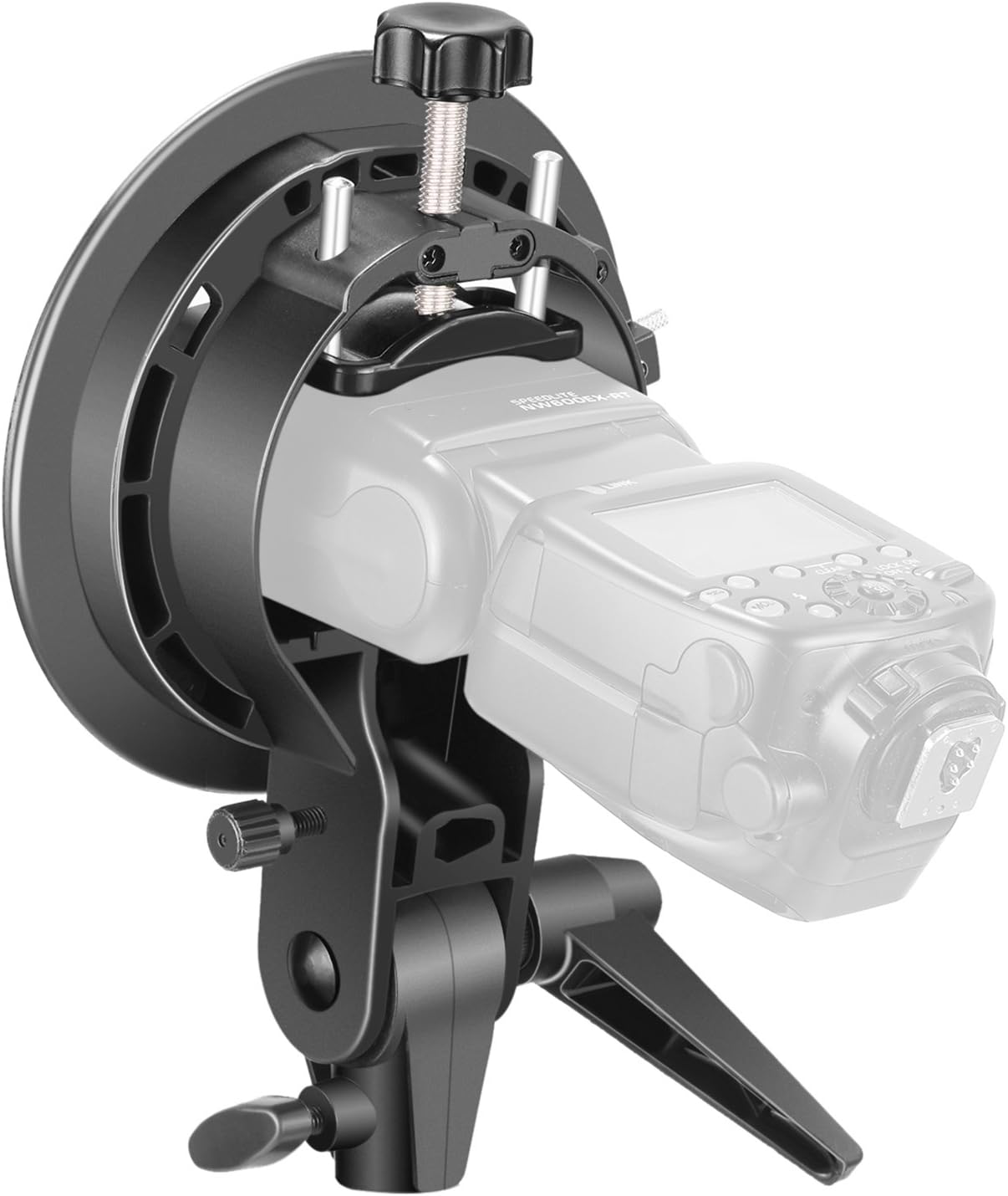 Soporte de montaje tipo S Neewer para flash Speedlite