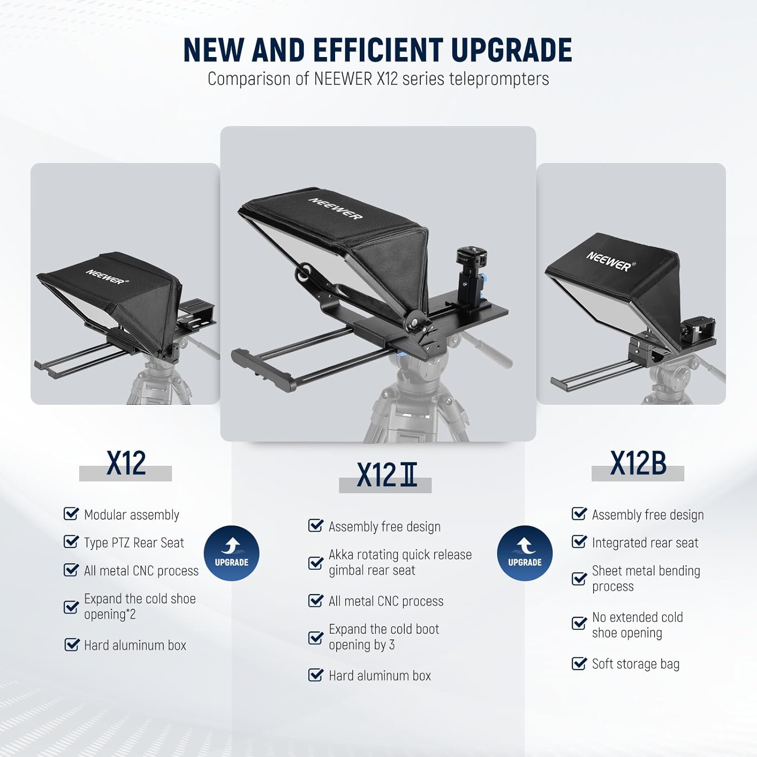 Teleprompter Neewer X12 II para Cámara y Tableta