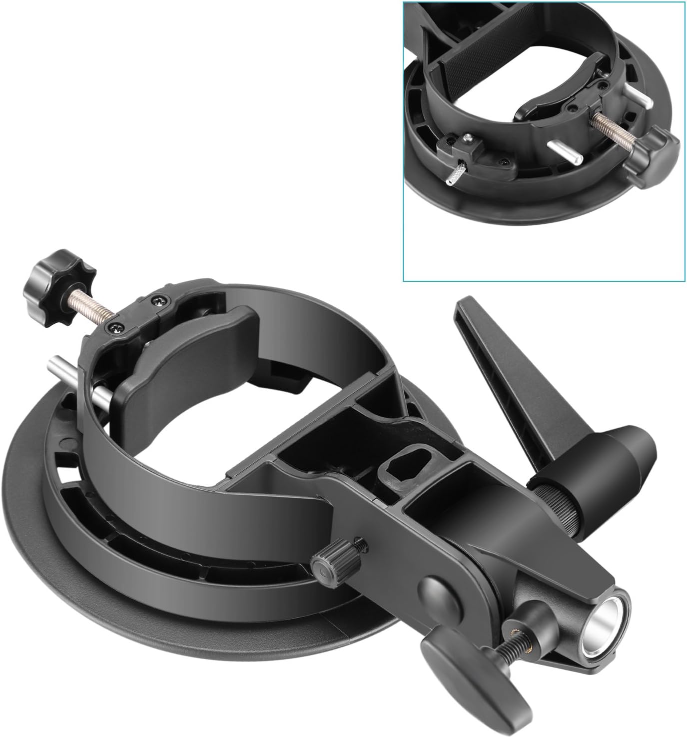 Soporte de montaje tipo S Neewer para flash Speedlite