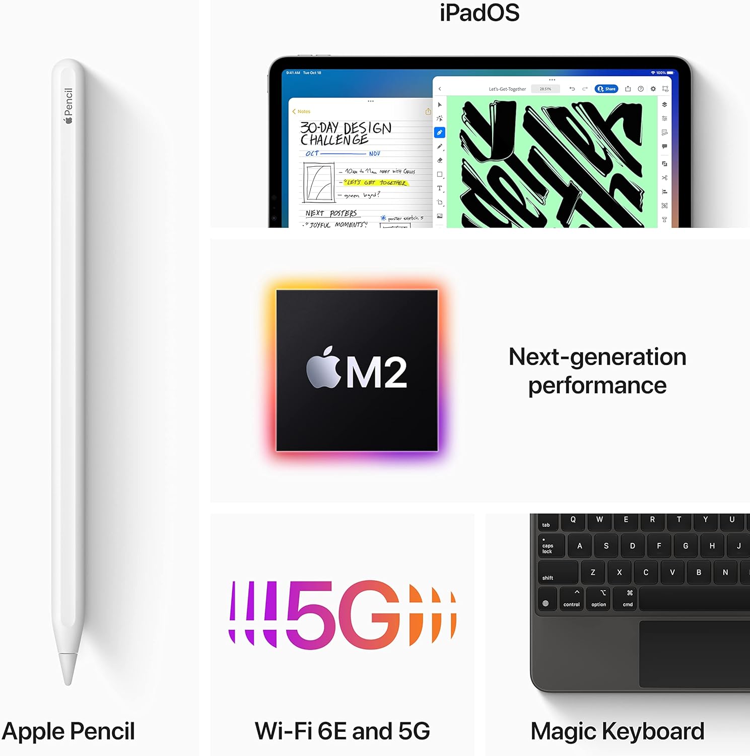 Apple iPad Pro 11" (4ª Gen, 2022, M2)