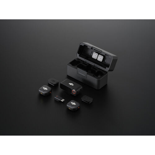 Dji mic 3 (2 TX + 1 RX + Charging Case)
