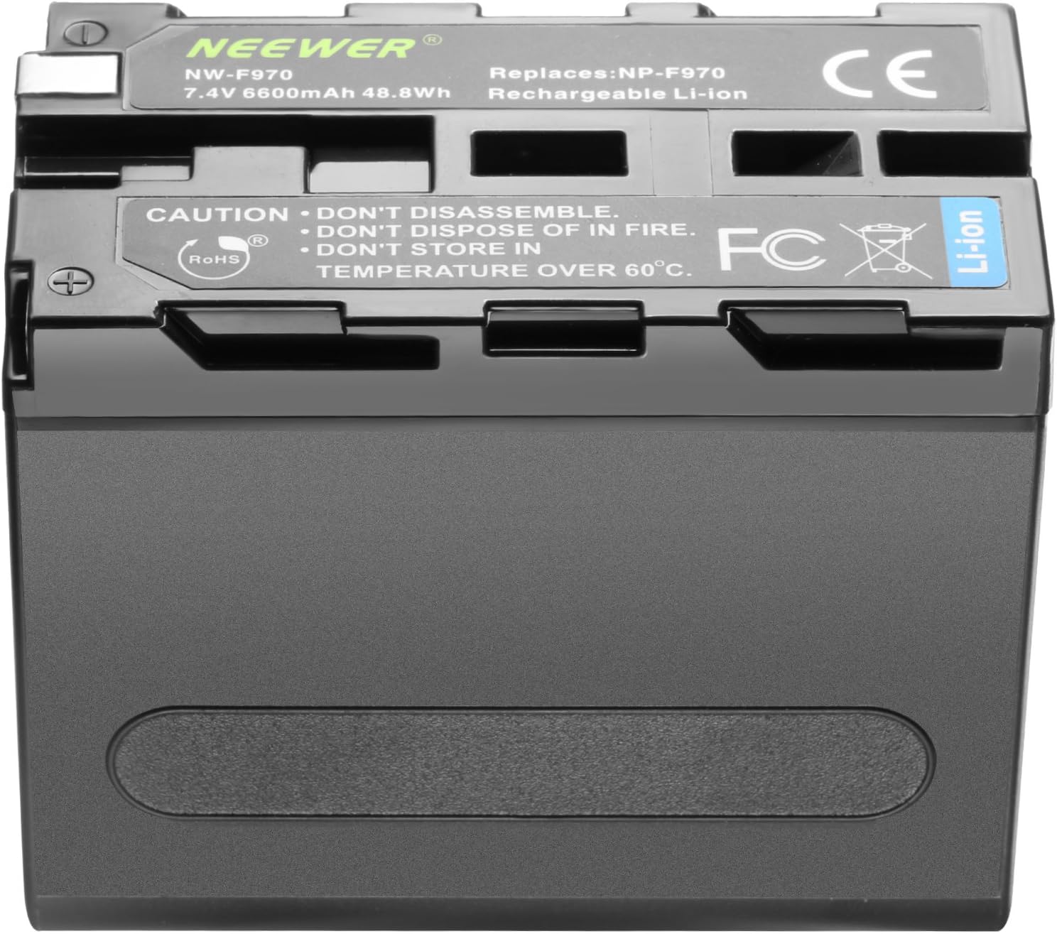 Batería Neewer NP-F970 6600mAh para Sony