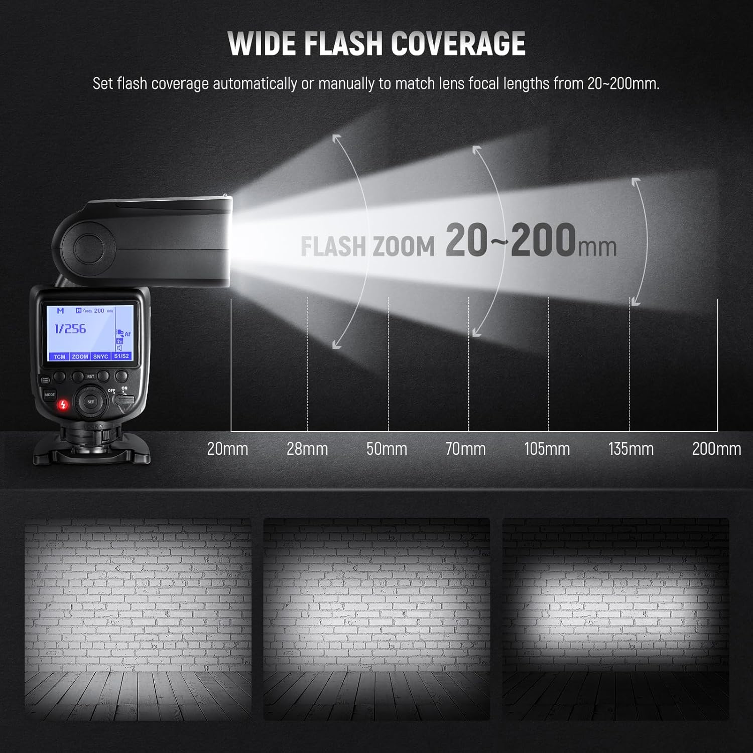 Flash Speedlite Neewer NW700-S TTL para Sony