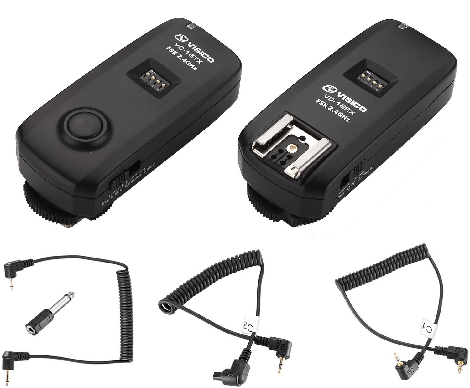 Trigger Transmisor + Receptor Visico VC-16 Canon