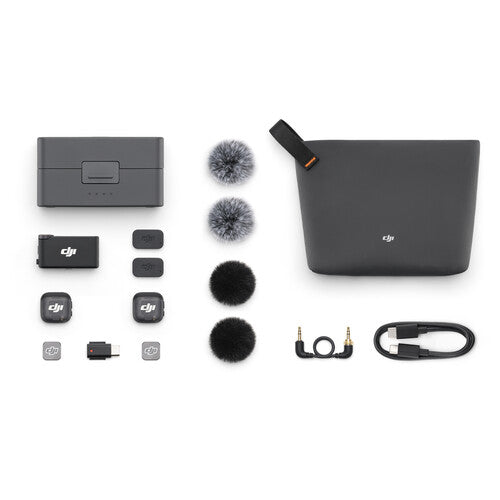 Dji mic 3 (2 TX + 1 RX + Charging Case)