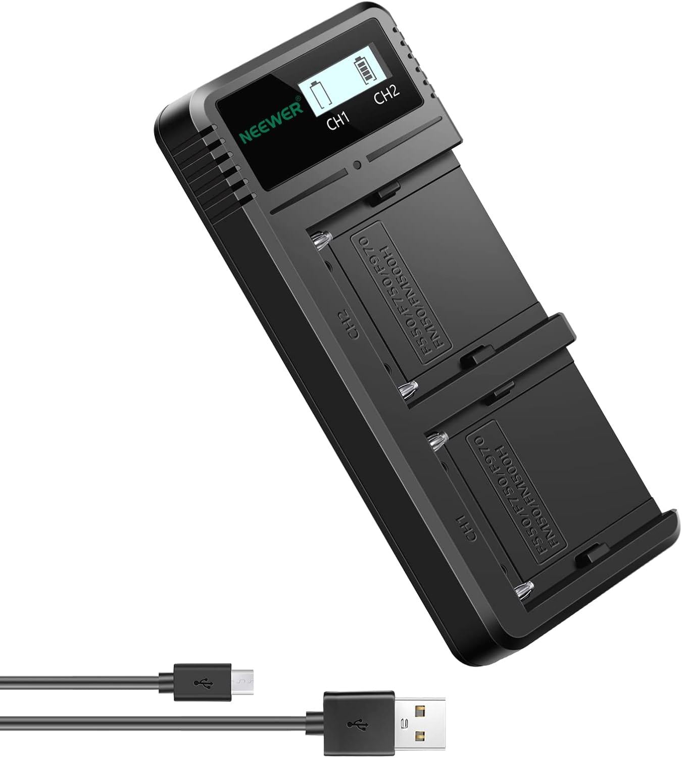 Cargador Dual USB Neewer para Baterías Sony NP-F