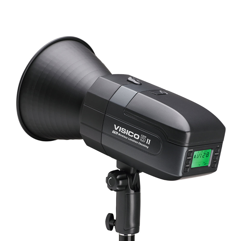 Flash De Estudio A Batería Visico 5 II - 400W TTL Y HSS