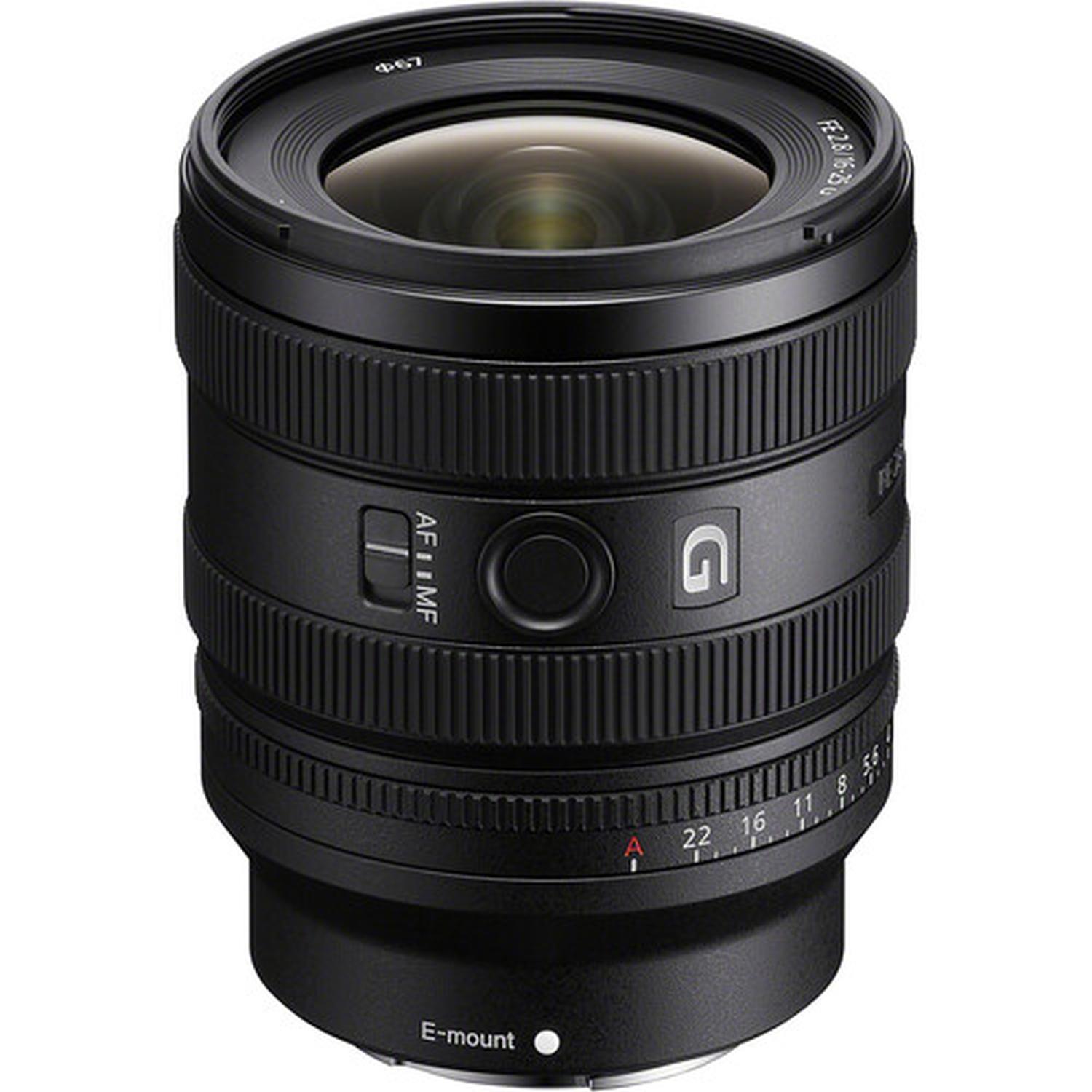 Lente Sony FE 16-25mm f/2.8 G