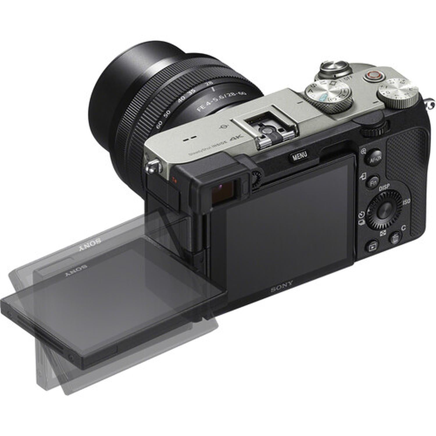 Cámara Mirrorless Sony A7C + Lente 28-60mm - Silver