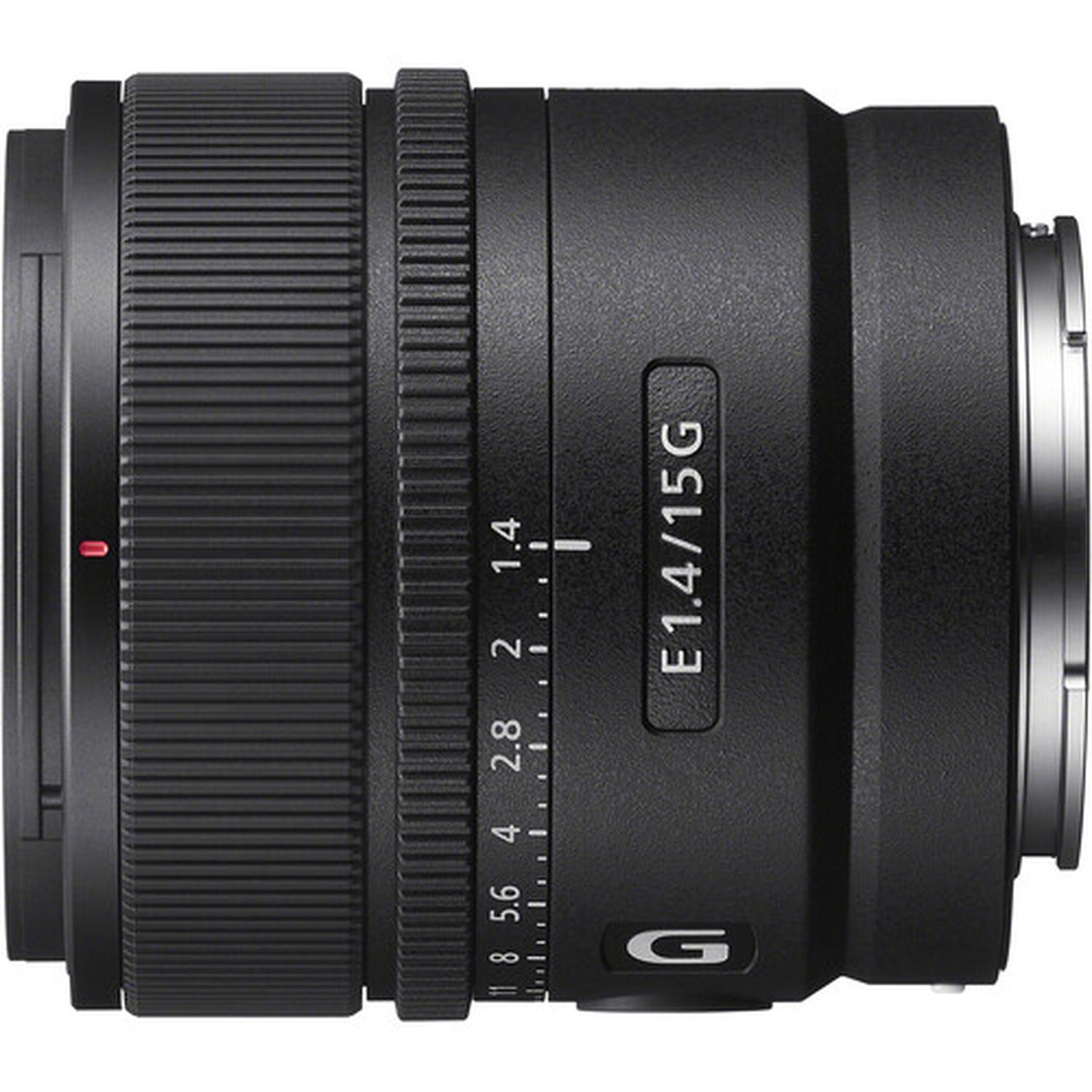 Lente Sony E 15mm f/1.4 G