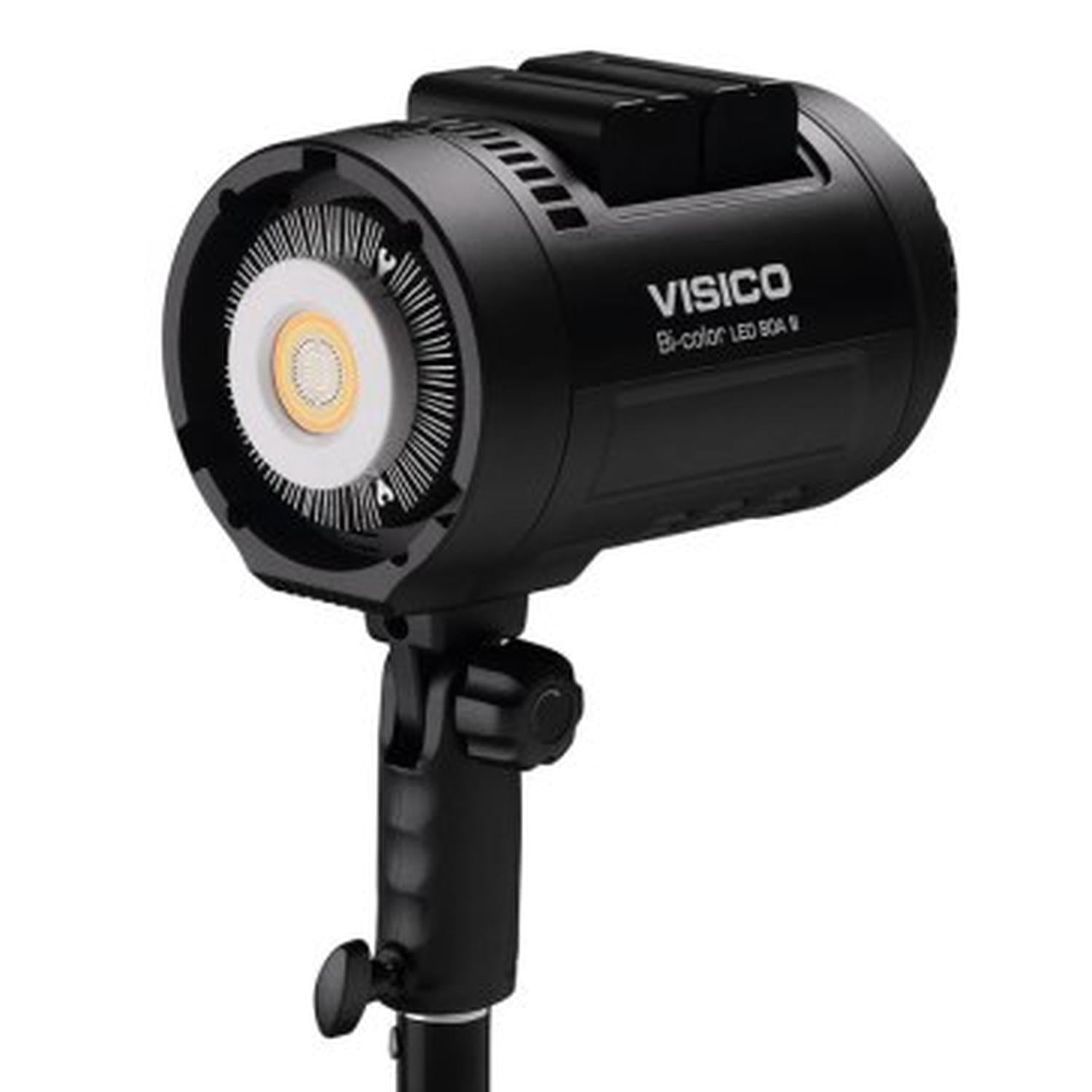 Cañón Led Visico Led-80A II Montura Bowens Bicolor