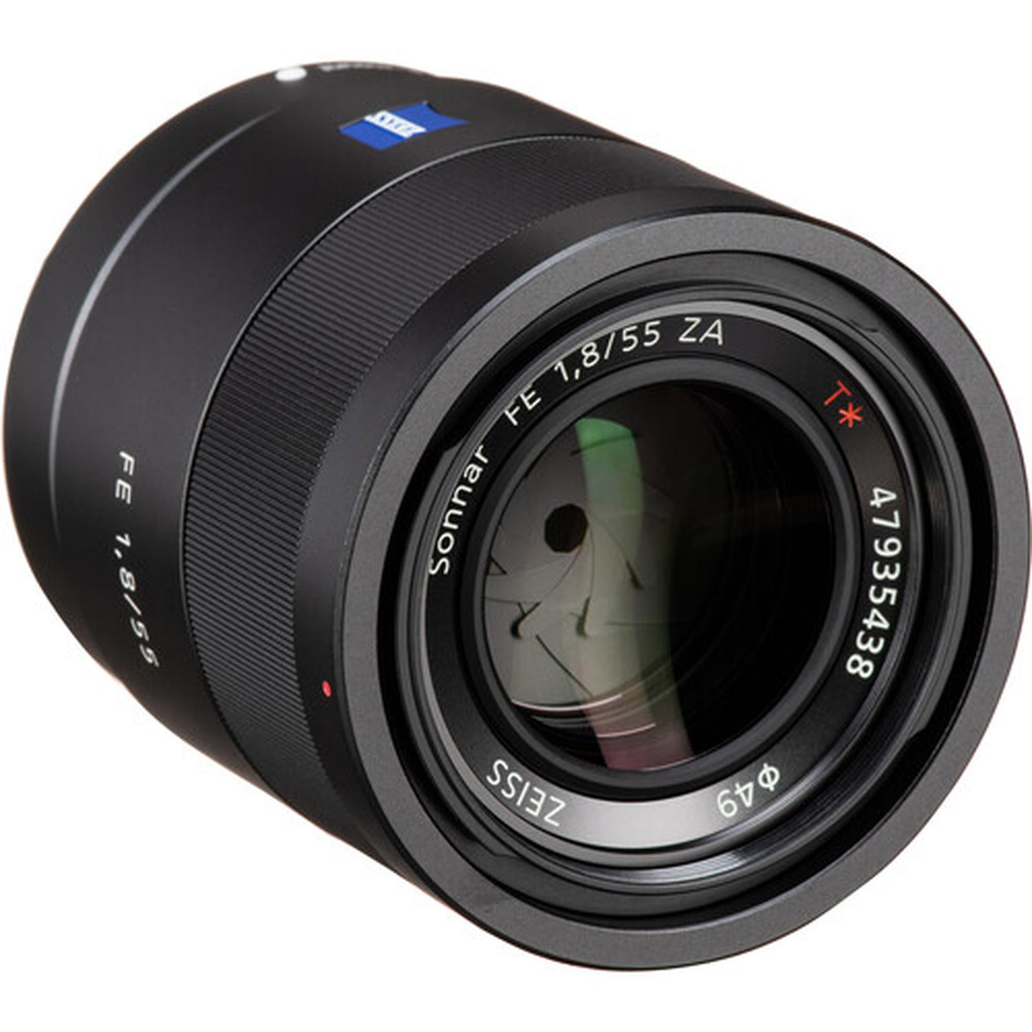 Lente Sony FE 55mm f/1.8 ZA