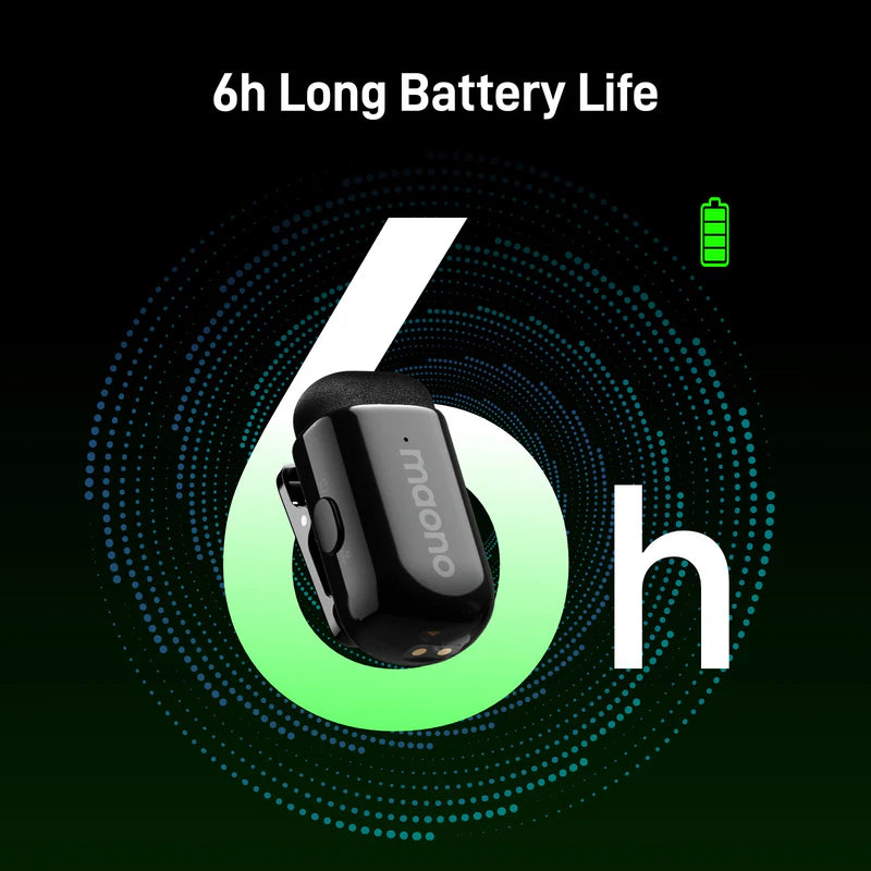 Microfono Lavalier Maono Wave T1 Mini Doble USB-C