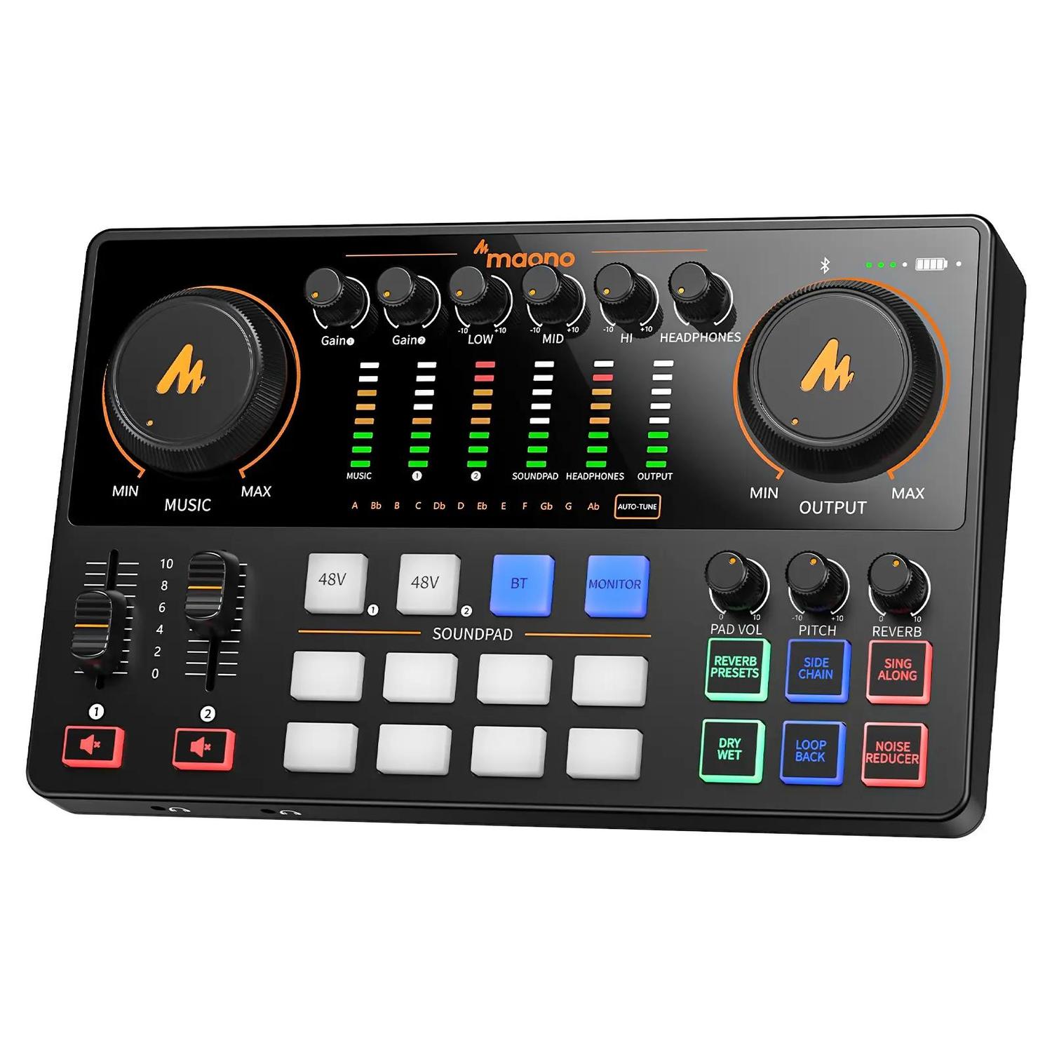 Kit para podcast Maono Profesional PD300X para 2 personas