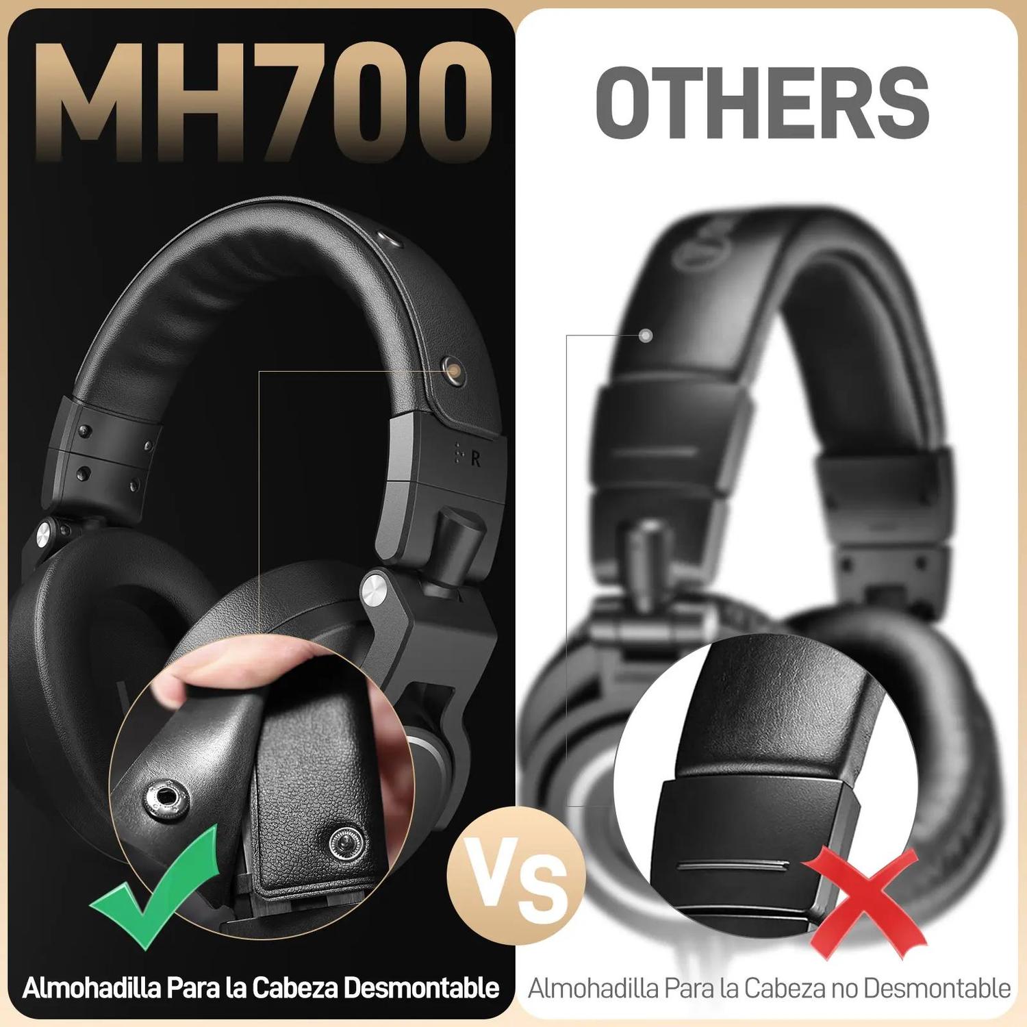 Audífonos de Estudio Maono MH700 para Monitoreo Profesional