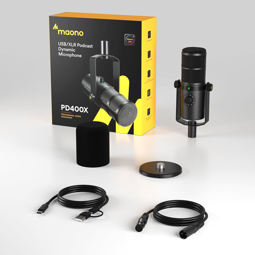 Kit Kreadores Maono PD400X + Brazo Ba92