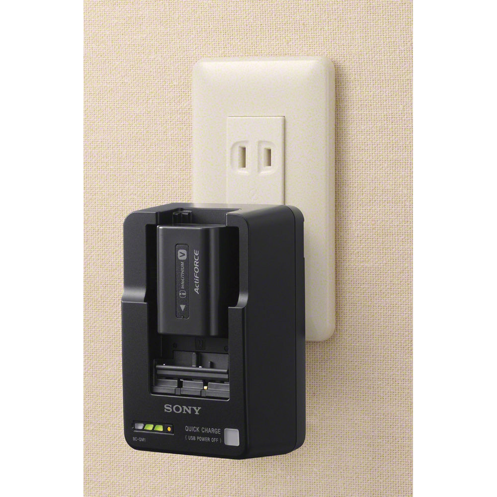 Cargador de batería Sony BC-QM1 InfoLithium