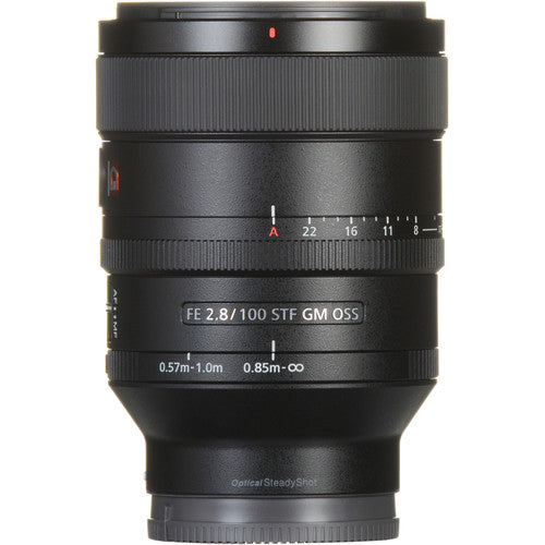 Lente Sony FE 100mm f/2.8 STF GM OSS