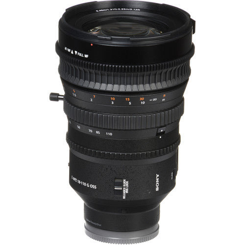 Lente Sony FE PZ 18-110mm f/4 G OSS