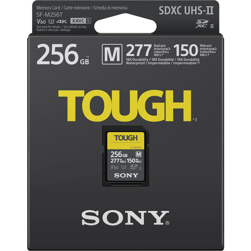 Tarjeta de memoria Sony SDXC UHS-II SF-M Tough Series 256 GB